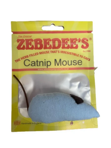 Zebedee's Catnip Mouse Cat Toy