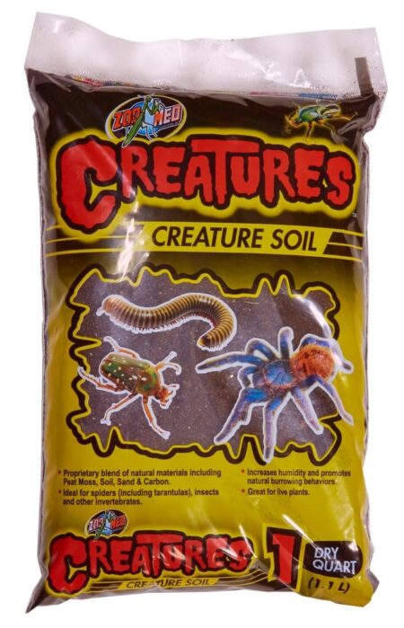 ZooMed Creatures Creature Soil for Spiders, Insects and Other Invertebrates